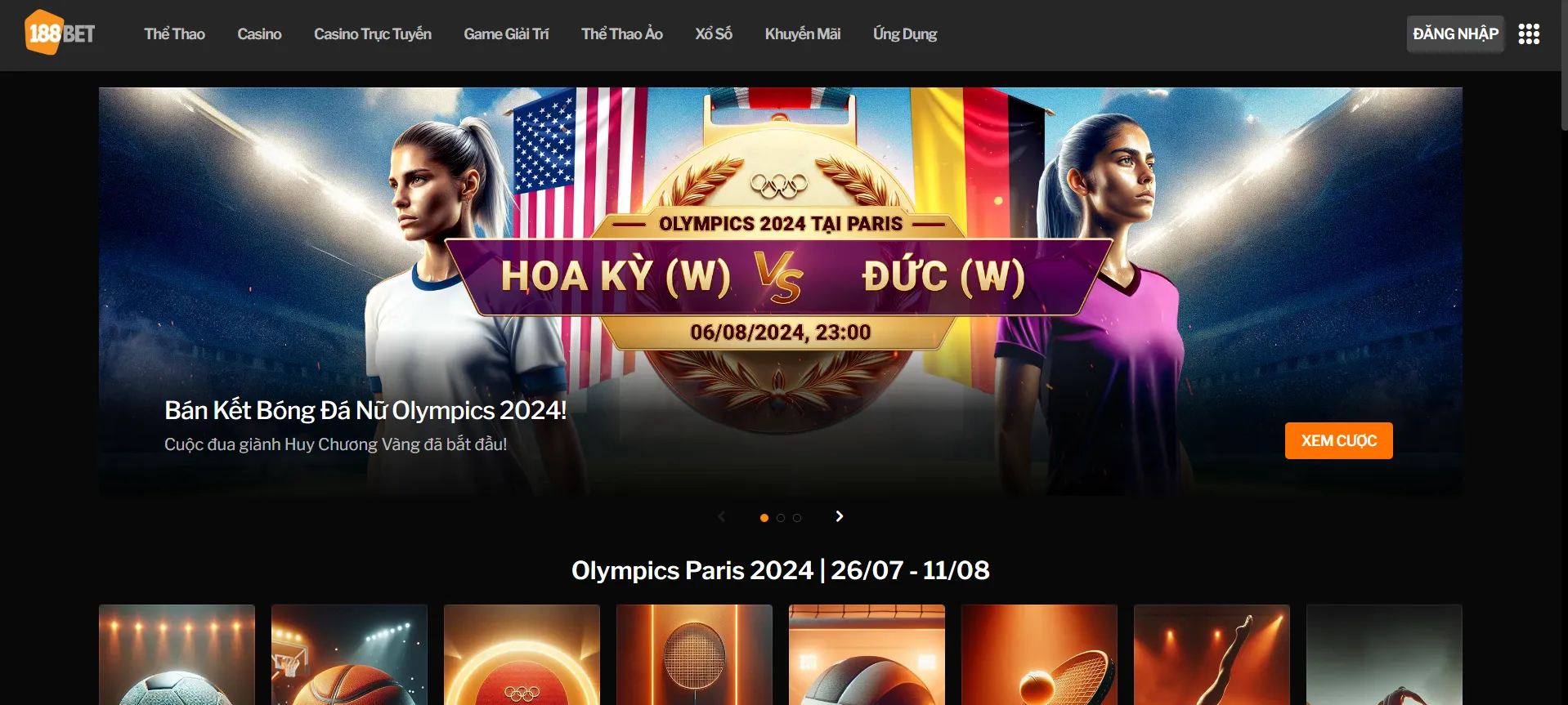 Trang chủ nhà cái 188BET